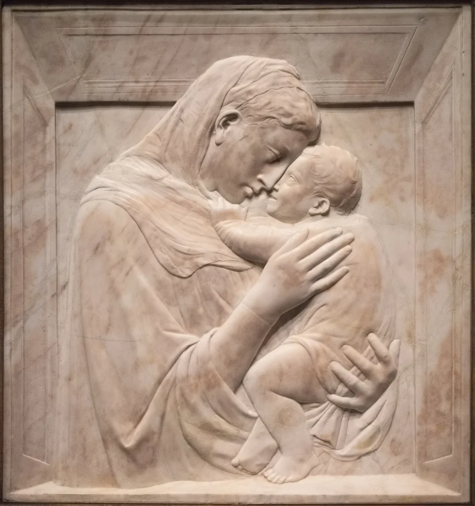 Donatello_Pazzi-Madonna_1422_Bode_Museum_Berlin